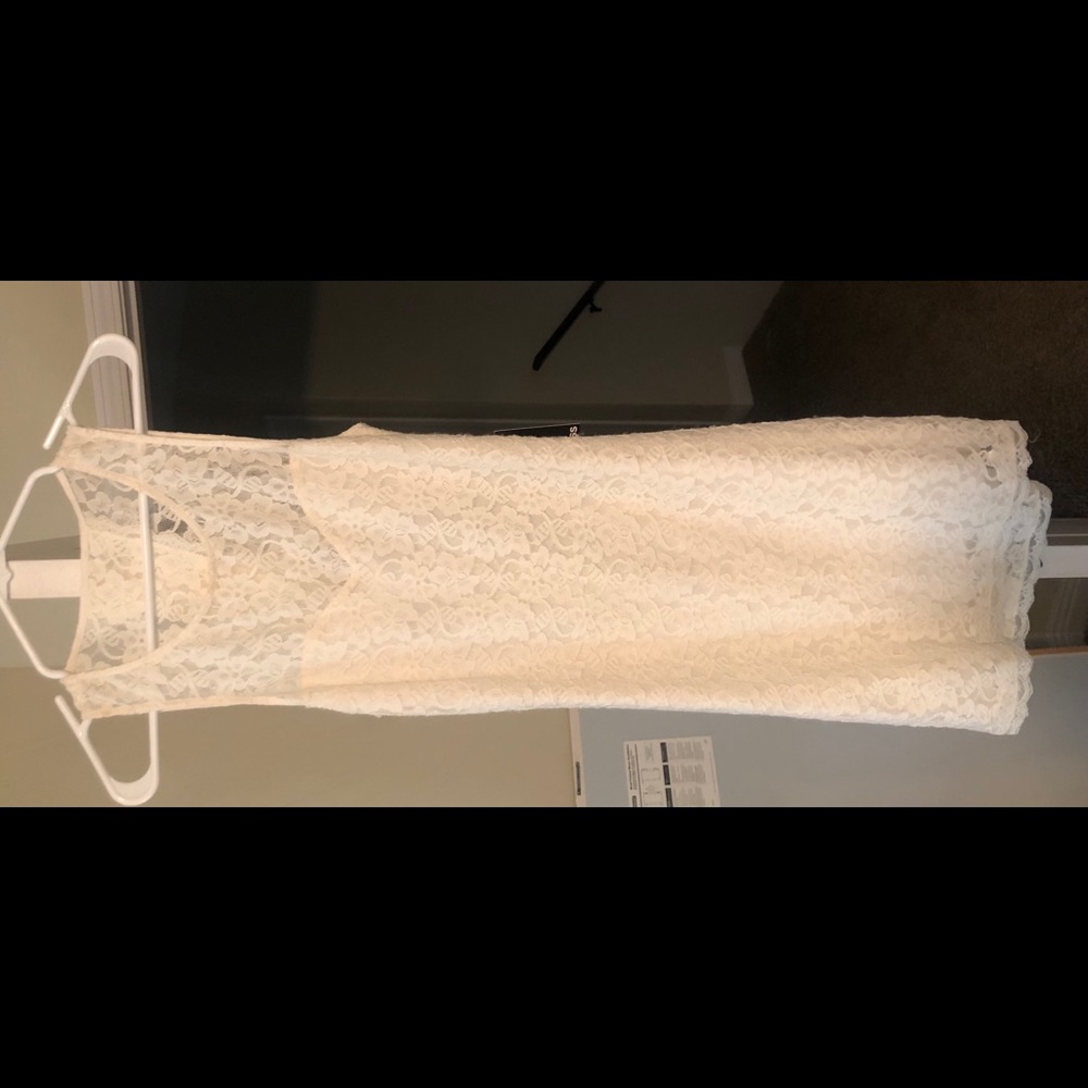 White Express Dress NWT Size Medium